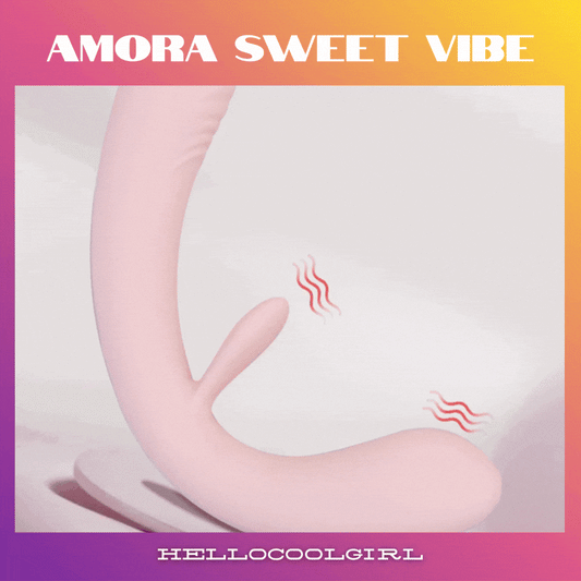 Amora Sweet Vibe com vibração dupla potente ideal para casais no Brasil. Certificação e Remessa Conforme.
