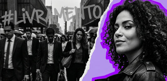 Manifesto de autonomia feminina e saúde íntima, autocuidado com vibrador silencioso discreto