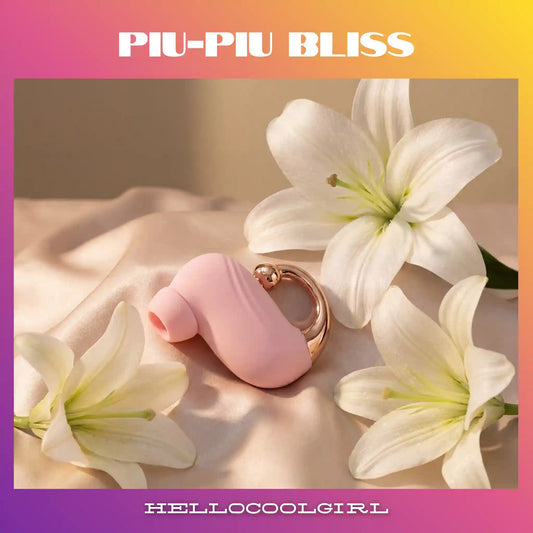 Piu-Piu Bliss Sugador de Clitóris Simulação Oral Rosa Prazer Intenso Brasil Remessa Conforme