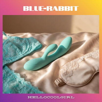 Blue Rabbit: Dispositivo Dual-Point com Silicone Líquido Ultra Flexível e 10 Frequências