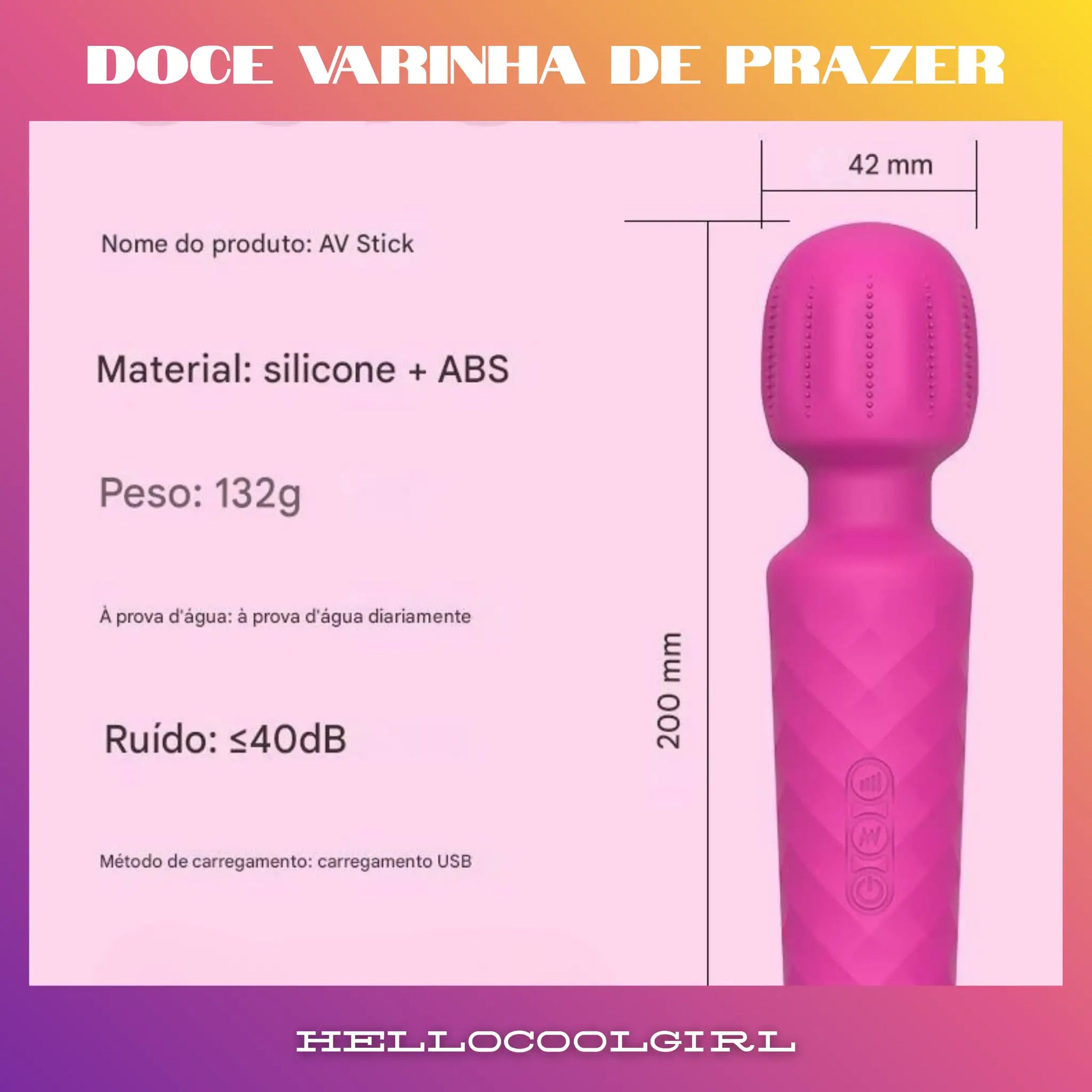 Ficha técnica completa Doce Varinha de Prazer Remessa Conforme