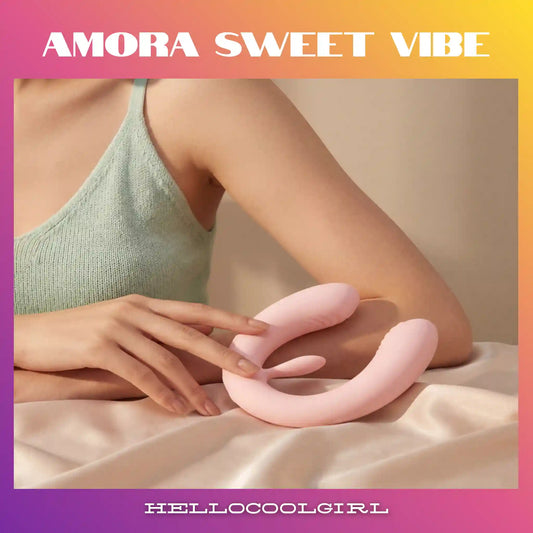 Uso prático do Amora Sweet Vibe com acabamento premium e toque suave.