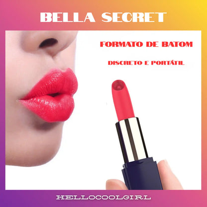 BellaSecret Batom Vibrador Discreto ideal para prazer em qualquer lugar no Brasil. Certificação e Remessa Conforme.