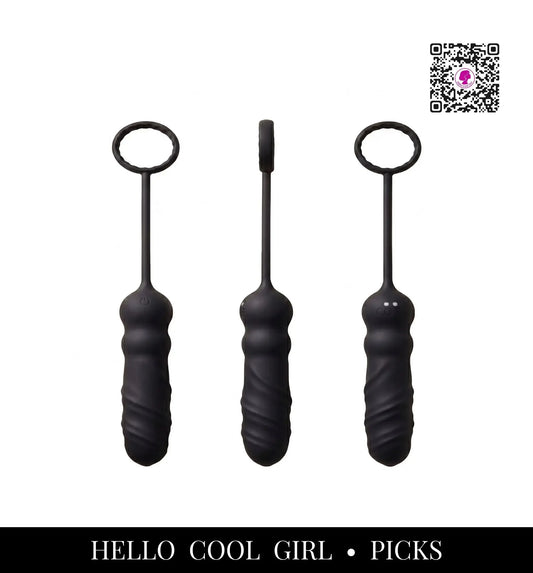 Design anatômico do Lueur Noir em silicone premium para estimulação profunda.